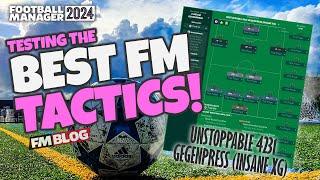 FM24 Tactics - Unstoppable 4231 Gegenpress (Insane xG) | The Best Tactics of Football Manager 2024