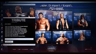 How to import / export moveset | WWE 2K24 | TRIBUTE 2.6