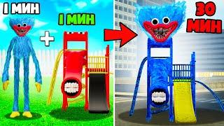 ХАГГИ ВАГГИ СТАЛ ГОРКОЙ ПОЖИРАТЕЛЕМ ХАГИ ВАГИ В ГАРРИС МОД SCP EXTRA SLIDE HUGGY WUGGY В Garry`s Mod