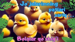 Jojalarimning patlari sariq | Joja | Bolalar qo'shiqlari | Жужалар