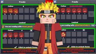 ONLY RICH TRADE IN BLOCK MAN GO SKY BLOCK TRADE VIDEO TANVER GAMING