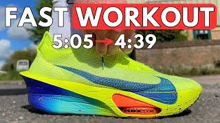 HOW FAST Is The Nike Alphafly 3?! WORKOUT TEST