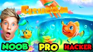 Can We Go NOOB to HACKER in FISHDOM  Prezley