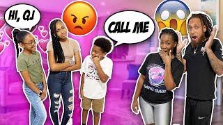 Qj's REAL CRUSH Came To Our House And Ahvi Got So Mad!!