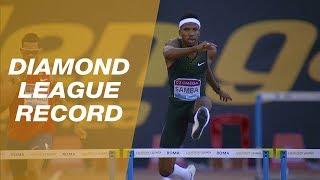 Abderrahman Samba Wins 400m Hurdles Men - IAAF Diamond League Rome 2018