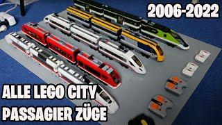 Alle LEGO City Passagier Züge 2006-2022  Infrarot, Power Functions, Powered Up  Lego City 218