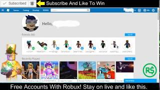 Free Robux on Roblox ! Subscribe and Like To Win!