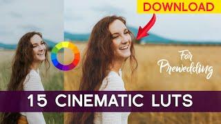 FREE 15 Cinematic Luts | Color Grading | How to apply Luts in Adobe Premiere Pro & Davinci resolve