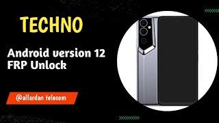 tecno pop 6 pro BE8 frp unlock CM2 not working umt DONE ANDROID 12