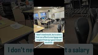 Call me crazy but I think teachers are foundational members of a society and treated as such.