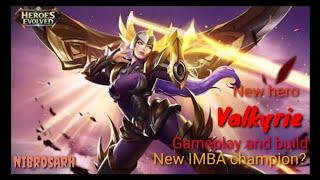 New Hero Valkyrie | Новый герои Иродиада | Обзор героя | Heroes Evolved