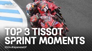 Top 3 #TissotSprint Moments  | 2024 #JapaneseGP