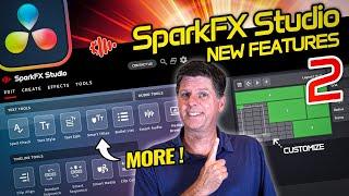 SparkFX Preview 2 - Ultimate SMART Editing in Davinci Resolve - Dynamic Layouts and more!