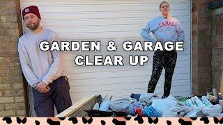 Taking on the disaster of our garden and garage - Episode 3