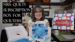 Unbox with Me! Mrs. Quilty Box Subscription Review + Discount Code