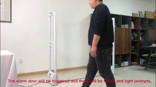 how to install Shop anti theft  detector store security system