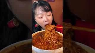 Nuclear Fire Noodles ️ | Asmr Chinese Eating Mukbang Show | KWAI EATING SHOW | Asmer Mukbang