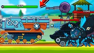 TANK BUCK VS ALL BOSSES in EPIC JOURNEY in Hills of Steel. Games Tanks