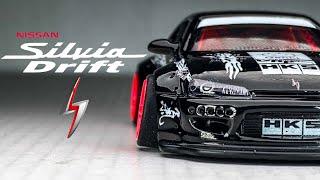 Simple mod Nissan Silvia S15 Hotwheels Custom