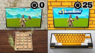 Every Kill = More EXPENSIVE Keyboard (Fortnite)