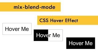 CSS Mix Blend Mode | CSS Hover Effect | CSS Advanced Tutorials csPoint