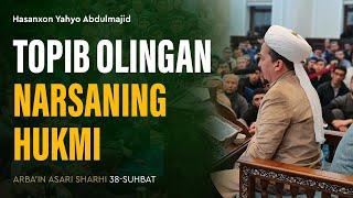 Topib olingan narsaning hukmi | Arba'indan nuktalar