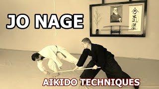 Jo nage. Aikido techiques against jo (staff) attacks.