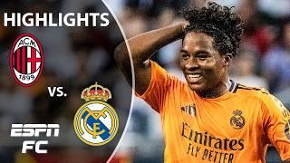 AC Milan vs. Real Madrid | Highlights | ESPN FC