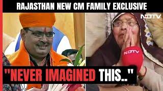 Rajasthan New CM | Family Of New Rajasthan CM Bhajanlal Sharma To NDTV: "Never Imagined This.."