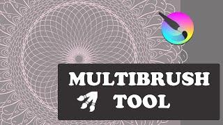 KRITA 5.1.5 - MULTIBRUSH  TOOL EXPLAINED: SYMMETRY, MIRROR, SNOWFLAKE, TRANSLATE  & TRANSLATE COPY!