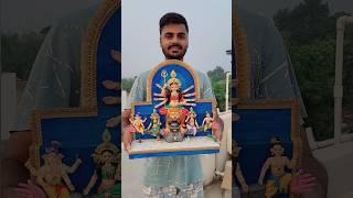 Small durga murti colouring process #shorts #durga #durgamurti