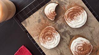 Tiramisu Cookies | Coffee-Infused Cookies with Mascarpone Cream Frosting