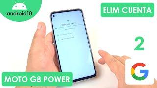 Eliminar Cuenta de Google Motorola Moto G8 Power | Android 10 | Método 2