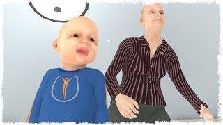 ЗЛОЙ ВНУК vs ДОБРАЯ БАБКА В GRANNY SIMULATOR!!!