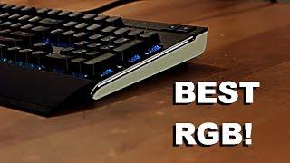 Corsair STRAFE RGB Mechanical Keyboard w/ Cherry MX Brown Switches REVIEW