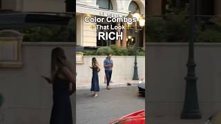 Color Combos #style #mrbeast #oldmoney #fashiontrends2025 #fashion
