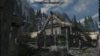 TES V: Skyrim [MODS] [LEGENDARY] Едем в "деревню" к дедушке Эсберну. Крафт маски и кольца - 87