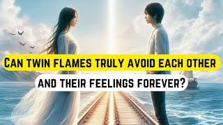 Can twin flames truly avoid each other and their feelings forever?