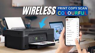 Best All in One Wireless Printer To print from any where From Canon PIXMA G3770 ink tank Printer