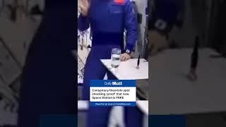 Conspiracy theorist spot 'proof' Space Station is fake