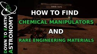 HOW TO FIND CHEMICAL MANIPULATORS AND OTHER RARE ENGINEERING MATERIALS | ELITE DANGEROUS