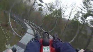 Gatlinburg Mountain Coaster POV in HD