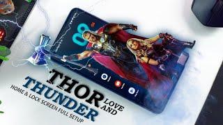 Thor Love And Thunder  Pro Home Screen Setup For Xiaomi device's | Nixandrow