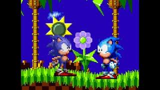 When Sonic Mania's Sonic And Sonic 1's Sonic Meet be like Sonic Sprite Animation