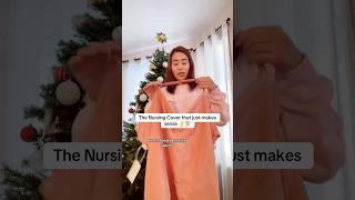 The Nursing Cover just makes sense #breastfeeding #breastfeedingtips #newmom #shortsviral
