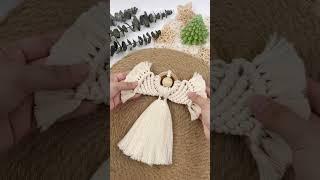 Macrame Christmas Angel For Beginners