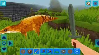 RaptorCraft 3D: Survival Craft Dangerous World Gameplay #1 | Quest 9-14 Solution