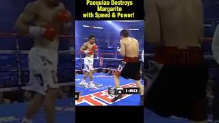 PACQUIAO Destroys MARGARITO with Speed & Power #shortvideo #shorts #shortsfeed