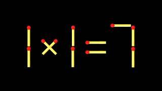 Fix The Equation by moving 1 stick | Improve IQ | Matchstick Puzzle