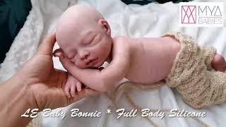 LE Baby Bonnie_Full Body Silicone Doll by Maria Jordano